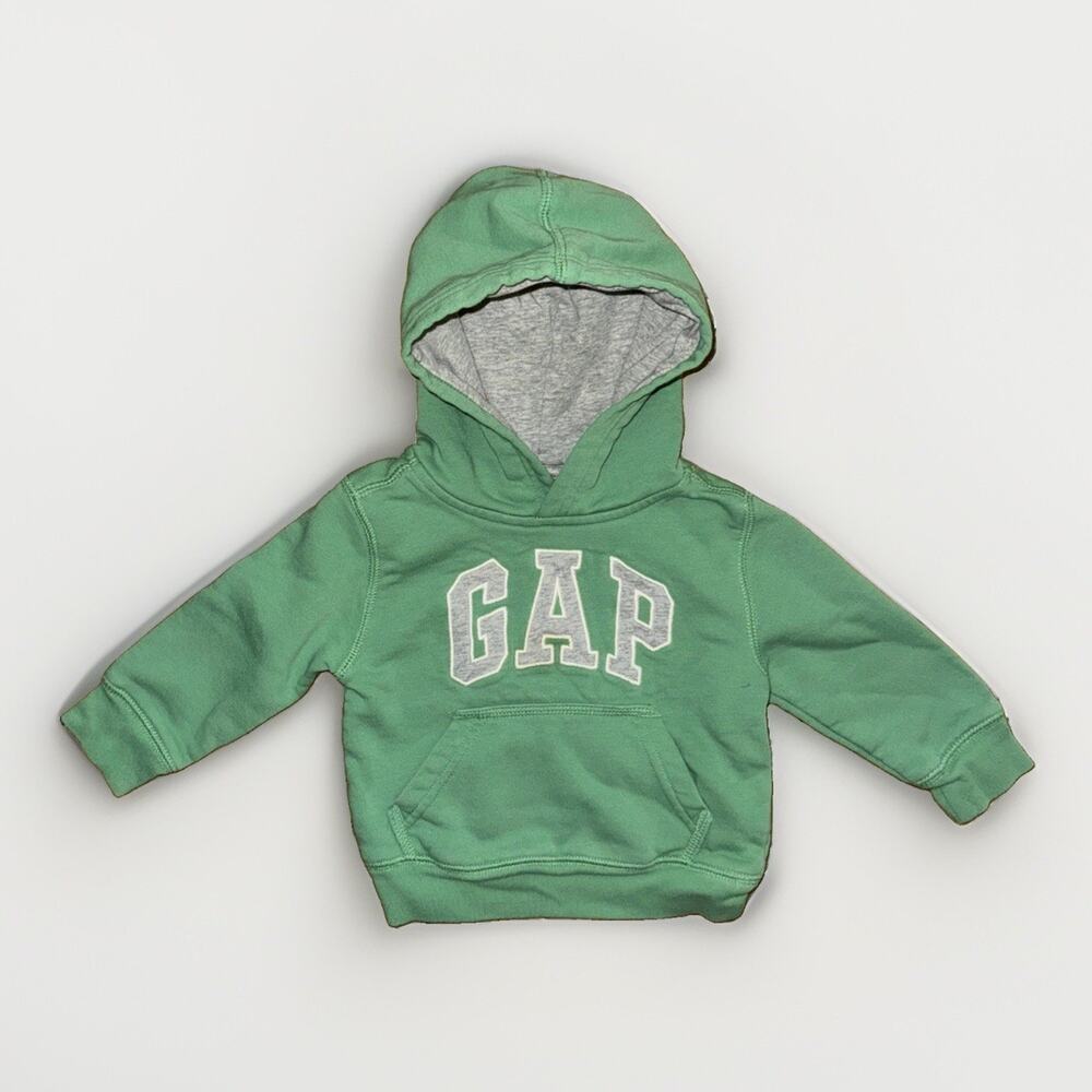 Baby Gap Boy Hoodie 12-18 Month Green